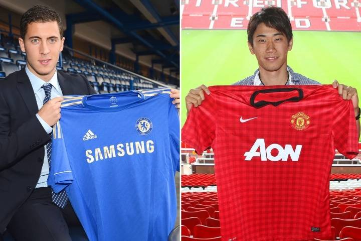 13年后蓝军遭指控!曼联拒付100万回扣签阿扎尔,1200万买香川真司 13年后蓝军遭指控!曼联拒付100万回扣签阿扎尔,1200万买香川真司